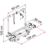 Caravan XL A Pro 200 E bike A Frame Bike Rack