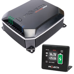 12/24V 25A DC-DC Battery Charger with MPPT Solar and IQ Screen