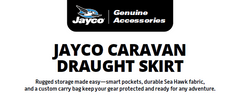 JAYCO CARAVAN DRAUGHT SKIRT