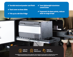 HEAVY DUTY CARAVAN FRIDGE SLIDE