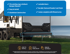 OUTBACK POLE BOX STORAGE BUMPER