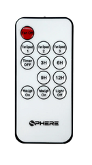 SPHERE VIENTO Fan & Light with USB A&C Outputs + Remote