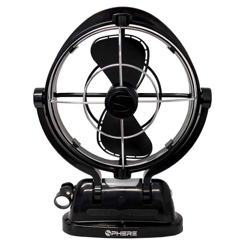 SPHERE VIENTO Fan & Light with USB A&C Outputs + Remote