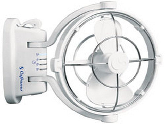CAFRAMO SIROCCO II 12/24 VOLT WHITE FAN