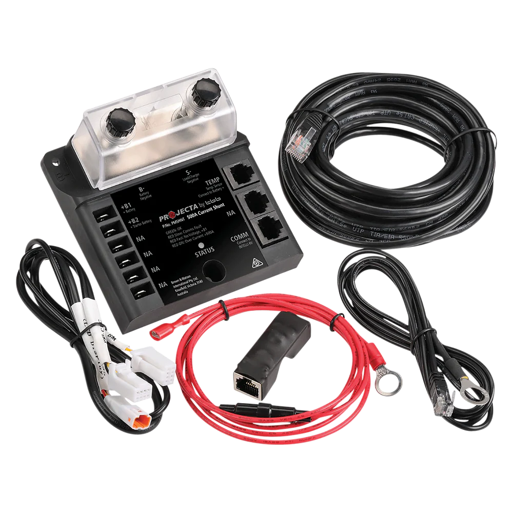 Projecta INTELLI-RV 500Amp Shunt With Cables (Display Unit) (No Box)