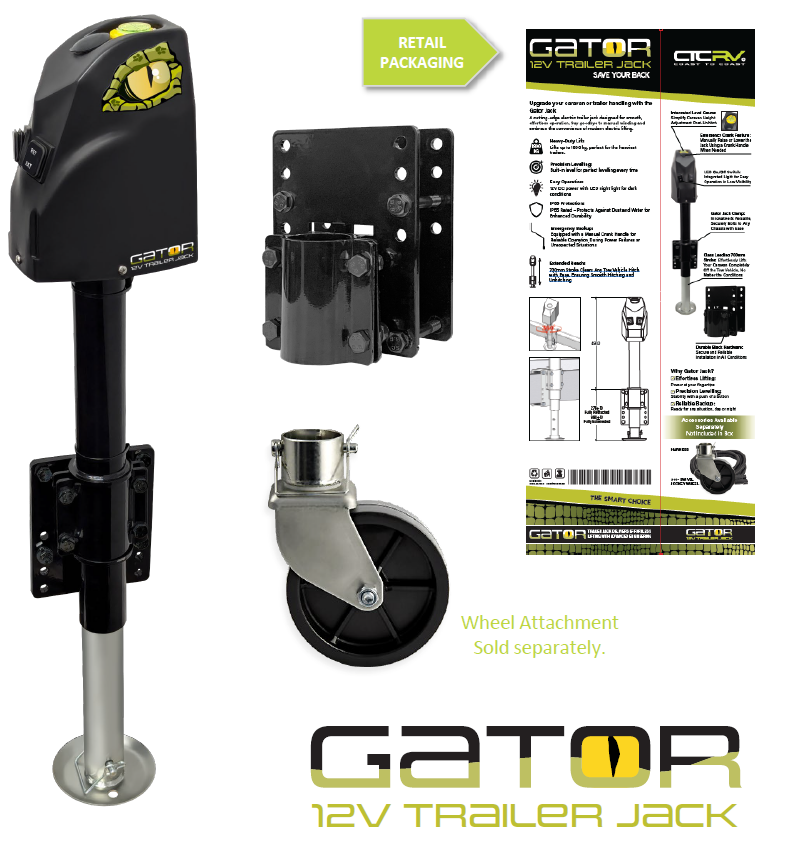 GATOR JACK –12V Trailer Jack